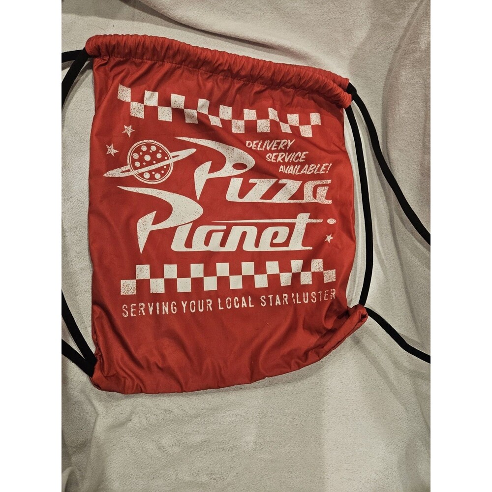 Pizza Planet Cinch Bag Toy Story Disney Pixar Movie Pizza Planet Backpack Purse